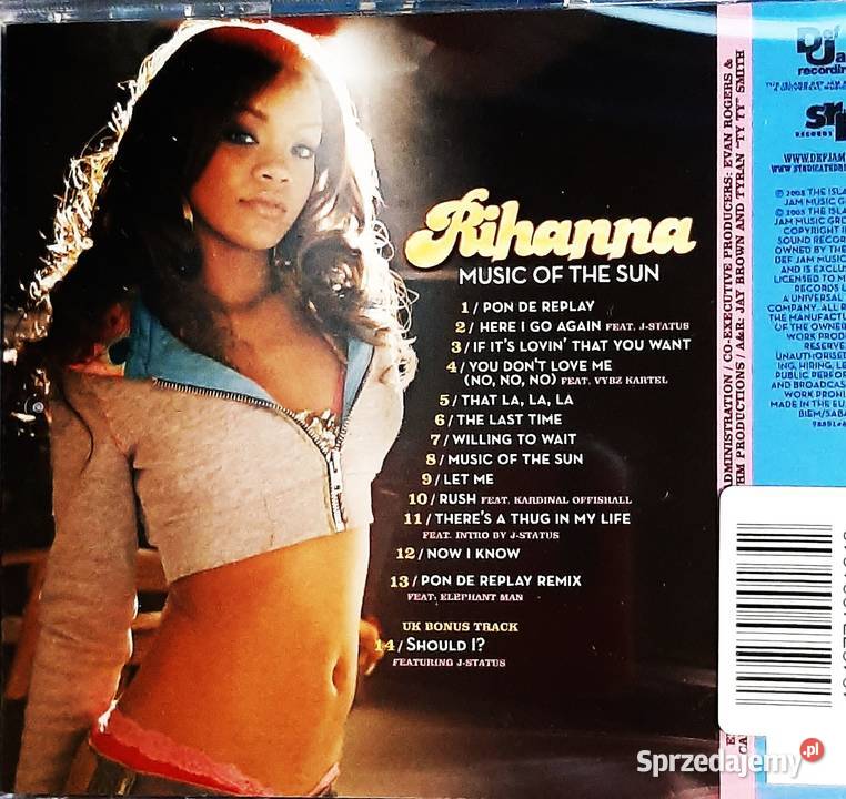 Sprzedam Album Cd Rihanna Music Of The Sun Cd Katowice sprzedam