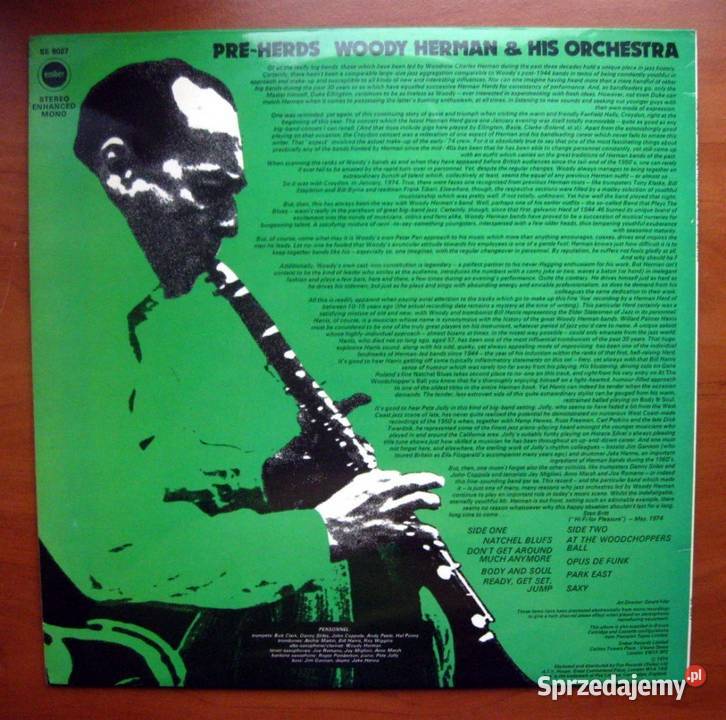 Woody Herman And His Orchestra PreHerds zachodniopomorskie Szczecin