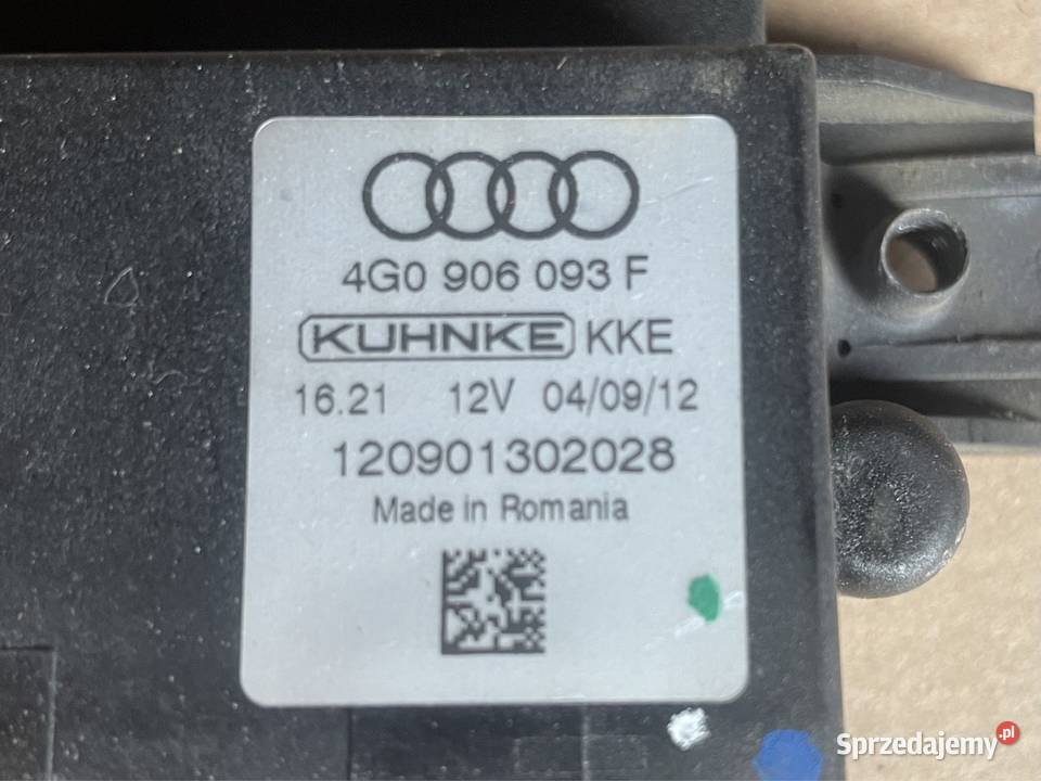 4G0906093F moduł sterownik pompy paliwa Audi a5 zachodniopomorskie Szczecin sprzedam