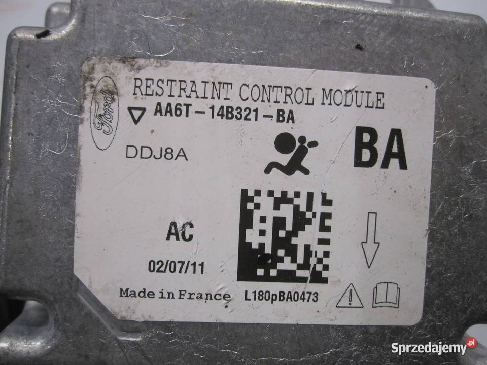 FORD FIESTA MK7 VII moduł sensor AIRBAG osobowe