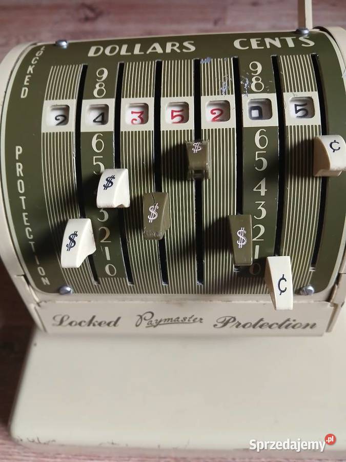 Stara maszyna do liczenia Kraków