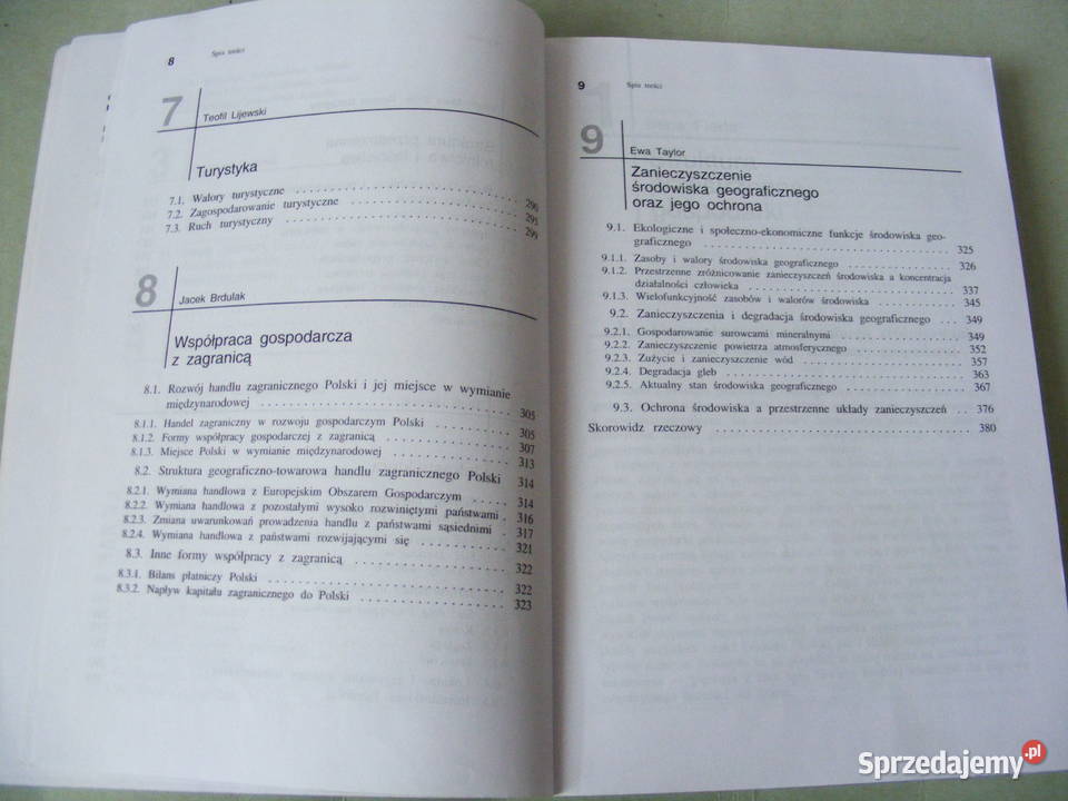 Geografia przemysłu Polski Leszczycki Geografia tradycyjny podręcznik Oborniki Śląskie sprzedam