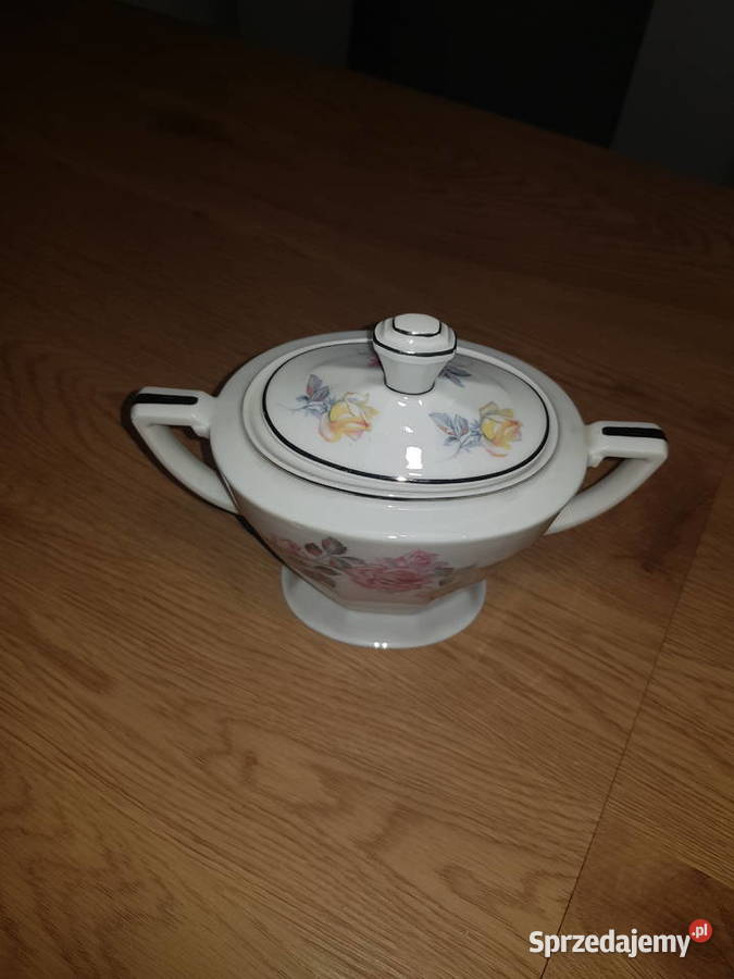 Cukiernica porcelana francuska Limoges wielkopolskie Wola Podłężna