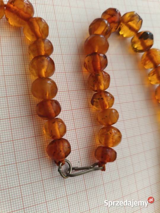 Naszyjnik Bursztyn Vintage Białystok