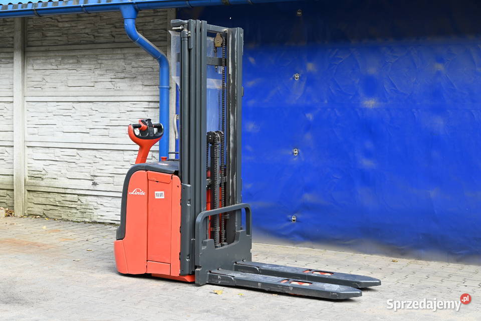 Paleciak elektryczny Linde L16 430 1600 Triplex Linde Częstochowa