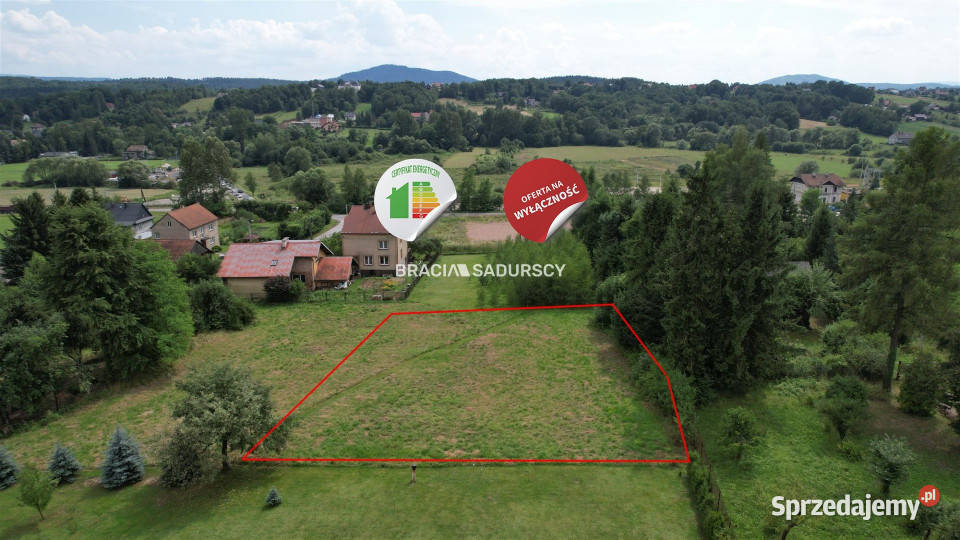 Do sprzedaży grunt 1182m2 Kalwaria Zebrzydowska