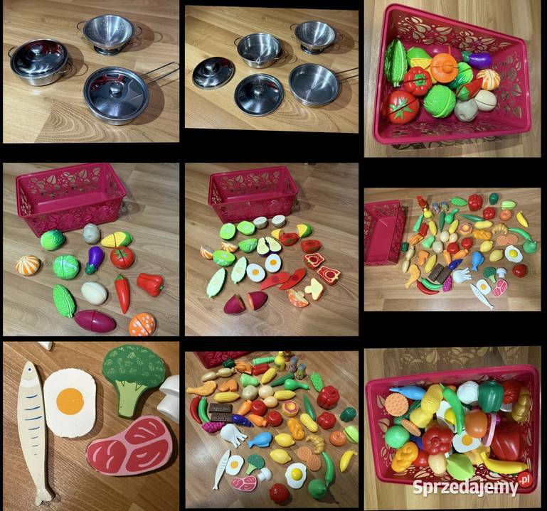 Kuchnia drewniana dzieci Big RedAkcesoria Andrychów