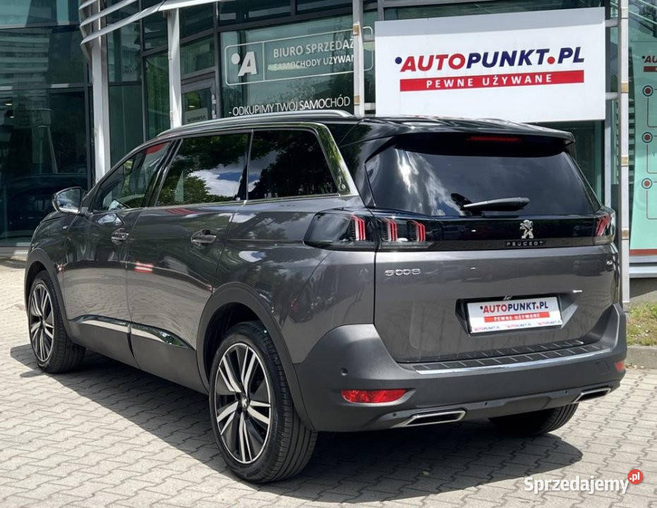 Peugeot 5008 2022r Gwarancja IWŁ ASO FV23 7 OS automatyczna śląskie Chorzów
