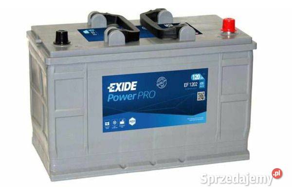 Akumulator Exide Power Pro EF1202 120Ah 870A Darłowo