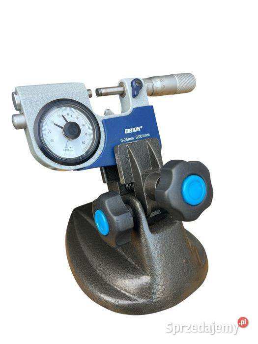 Mikrometr zegarowy ORION 025 mm 0001 mm solidny