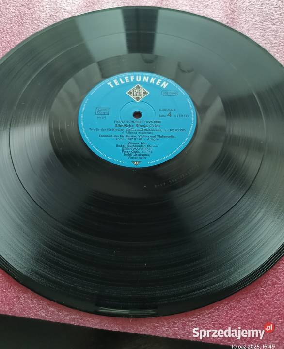Album winylowy Franz Schubert Tria Fortepianowe wielkopolskie Wronki