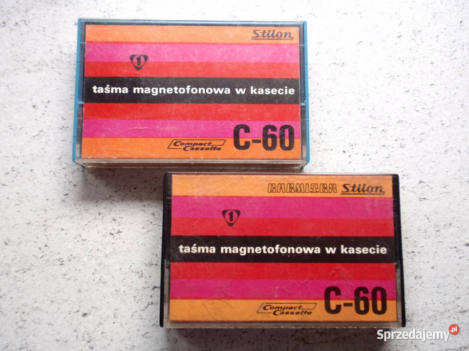 Kasety wideo magnetofonowe pudełka Łódź