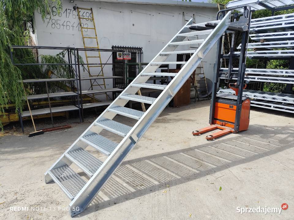 Schody metalowe wema loft wejście na 244 12 Schody zewnętrzne Elżbieta