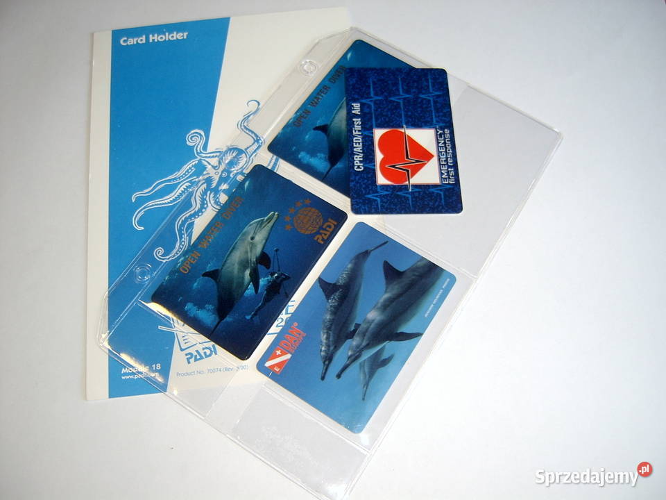 Etui na certyfikaty Nurkowe Bytom