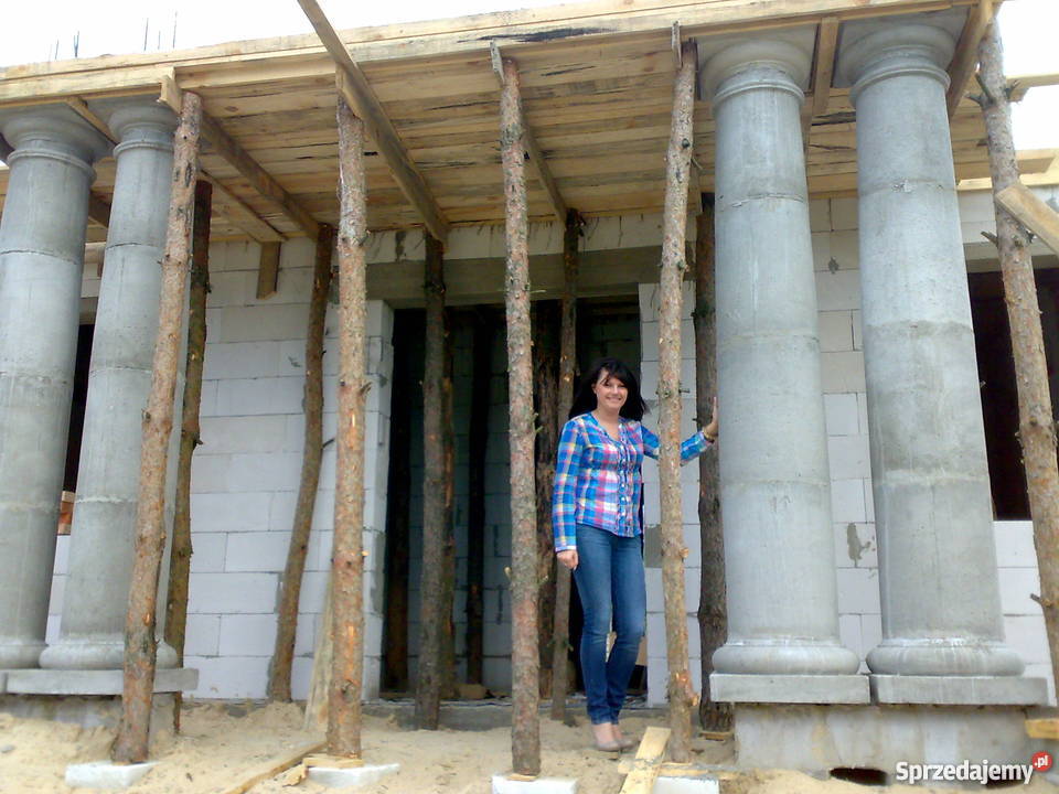 Słup betonowy kolumna kwadratowa owalna mazowieckie Siedlce sprzedam