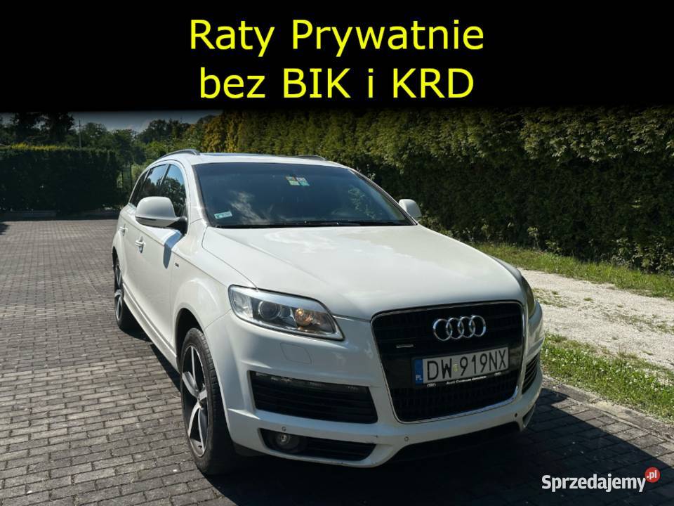 Audi Q7 Raty Prywatnie 30 TDI DPF Quattro Wrocław