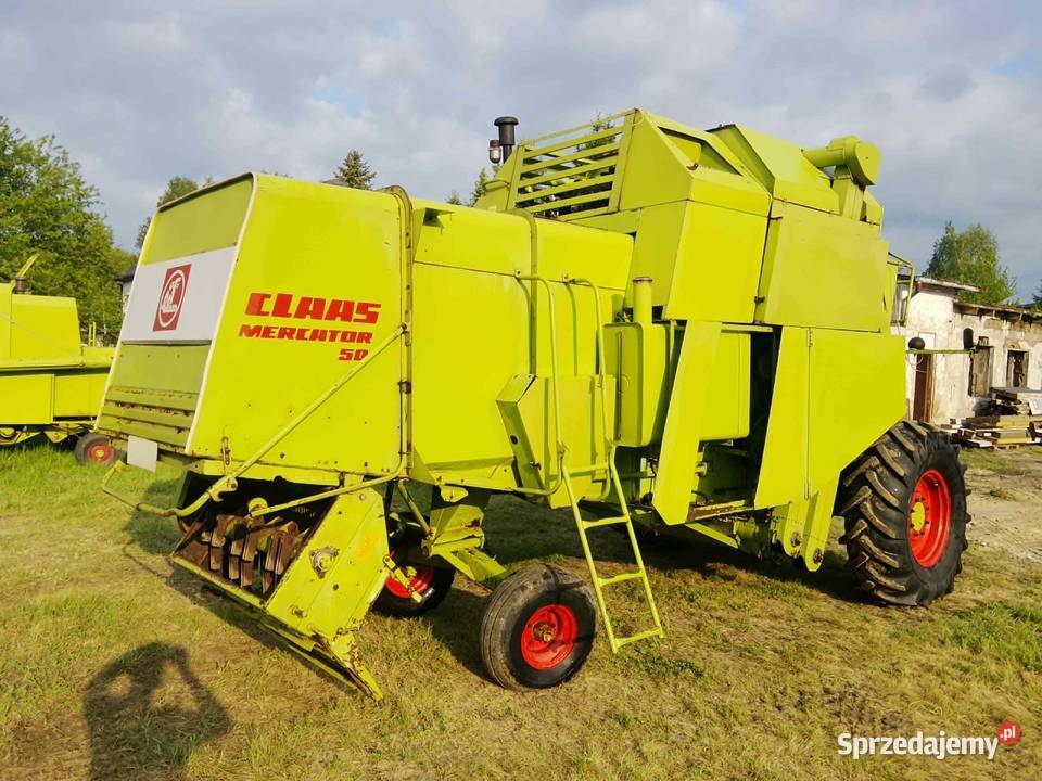 Kombajn zbożowy Claas Mercator 50 z sieczkarnia nieuszkodzony