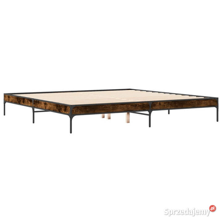 Rama łóżka przydymiony dąb 200x200 WM844998 Warszawa