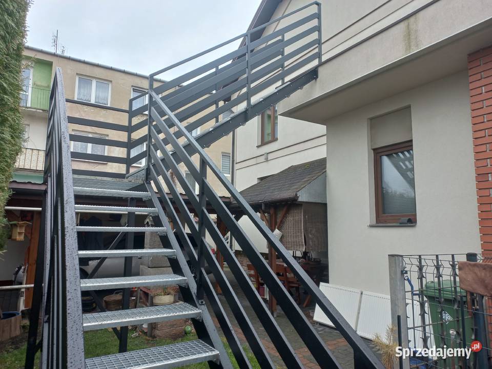 Ogrodzenie bramy przesuwne drzwi garażowe schody Międzyrzec Podlaski