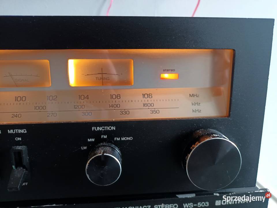 Unitra WS 503 Tuner Ekspert 1640 Sanyo 611 LU śląskie Tychy