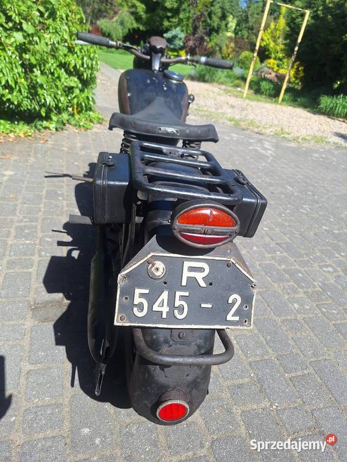 Dkw Sb200 1936 wersja Luxus z elektrycznym