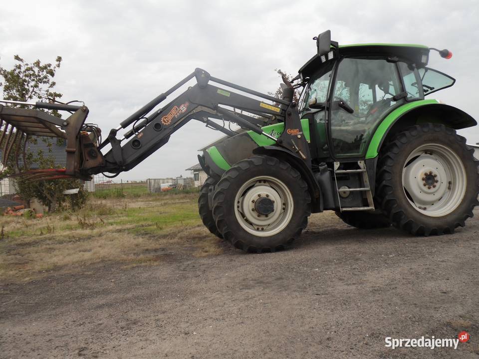 Deutz Fahr K90 ładowacz czołowy z osprzętem kujawsko-pomorskie Kiełpiny sprzedam