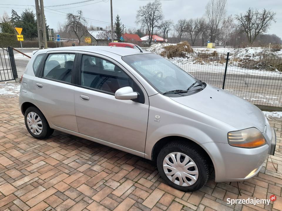 Śliczny Chevrolet Aveo 14 8v BenzynaKLIMA 174 Zduńska Wola sprzedam
