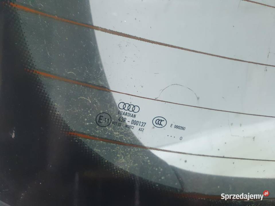 KLAPA BAGAŻNIKA AUDI A5 8T SPORTBACK LY9B Klapy bagażnika