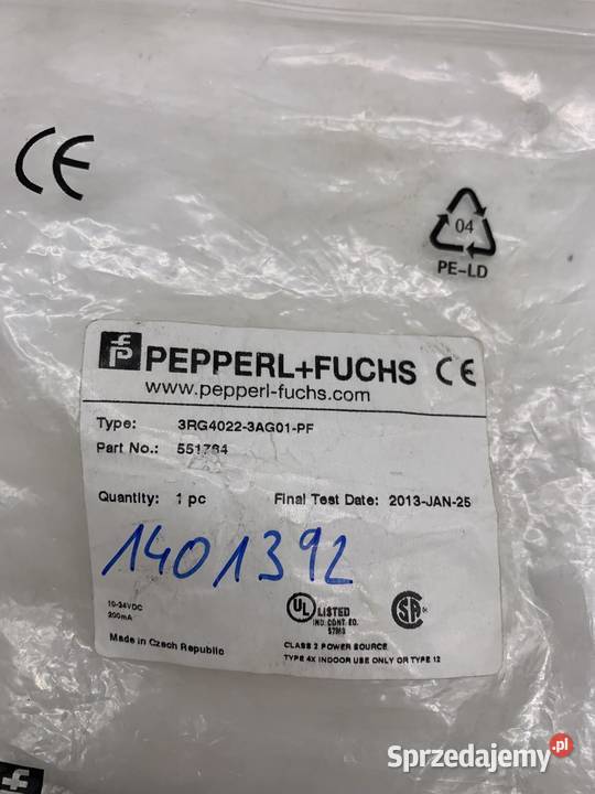 PepperlFuchs 3RG40223AG01PF 551764 Czujnik Warszawa