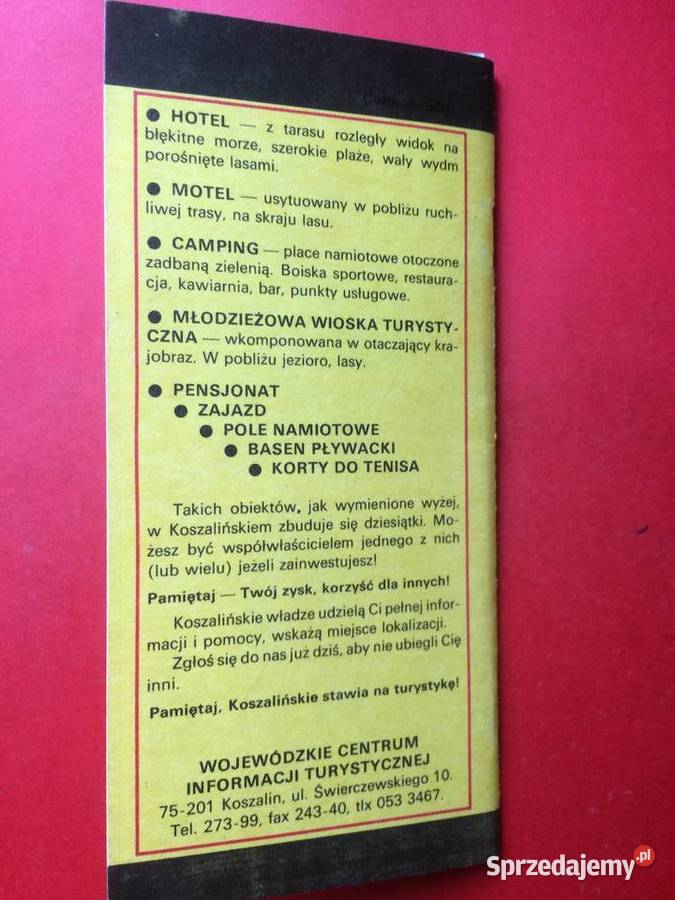 774 Koszalin Plan Miasta Antykwariat Szczecin