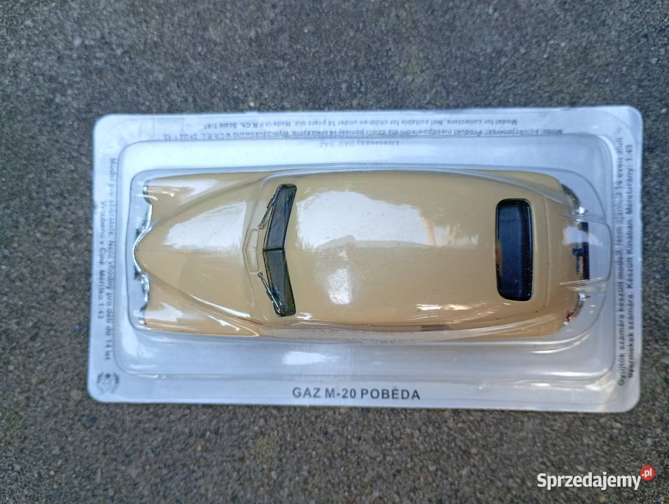 GAZ M20 POBIEDA model kolekcja 143 kultowe auta Warszawa