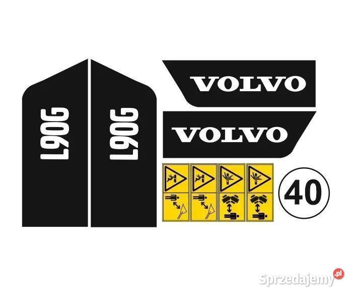Naklejki oklejenie naklejka VOLVO L90G Zamiennik Karoseria Janików