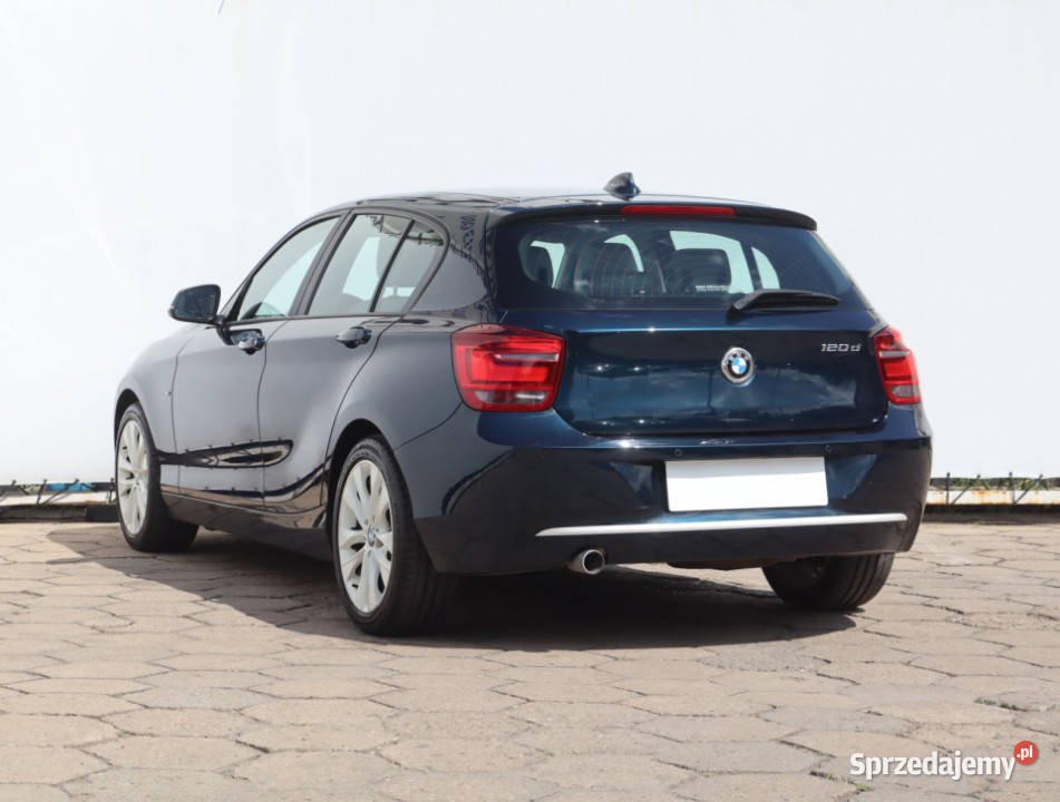BMW 1 120d niebieski Łódź sprzedam