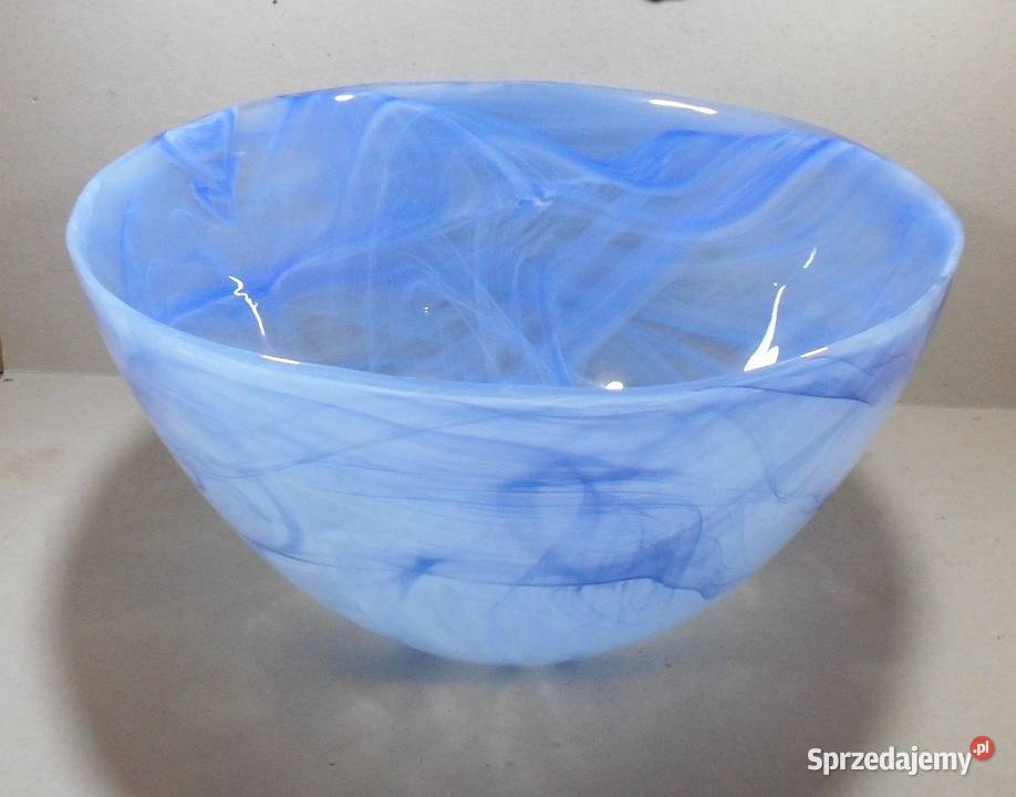 Kosta Boda Duża Misa Szkło Barwione Warszawa