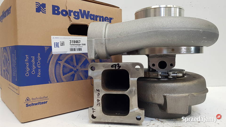Nowa turbosprężarka SCHWITZER 318467 318149 Siedlce