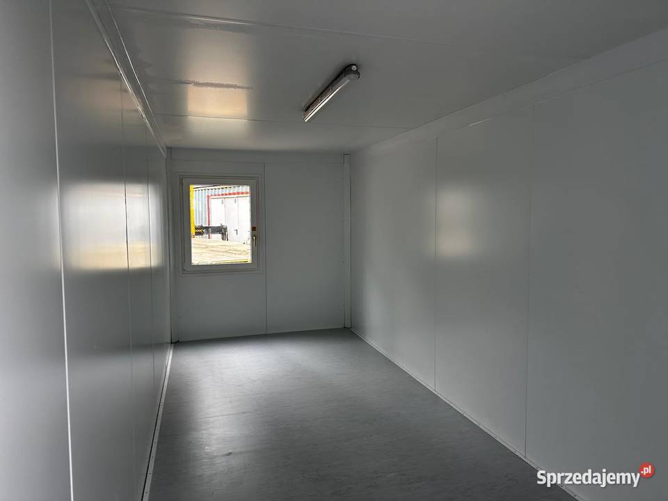 KONTENER BIUROWY SOCJALNY SZATNIA 256 NOWY Wrocław sprzedam