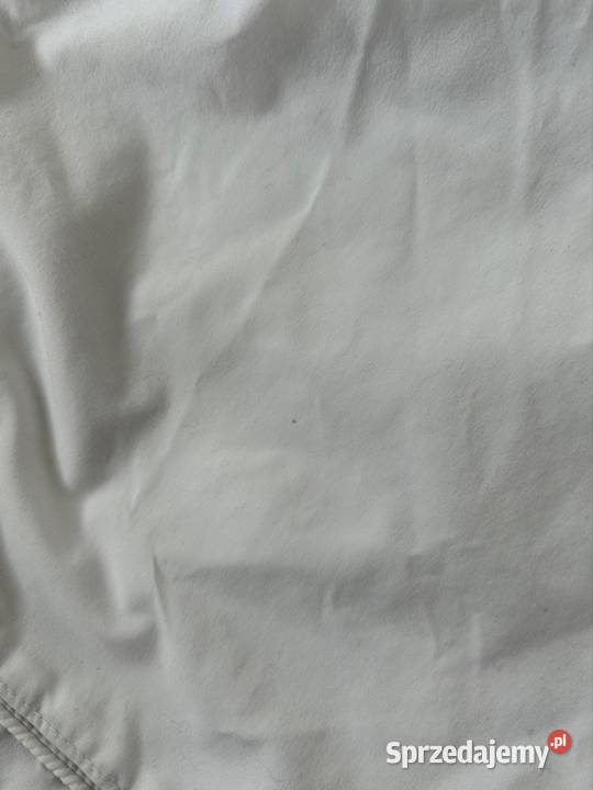 Spodnie dresowe białe S dresy białe