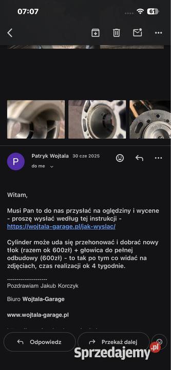 Ktm exc 125 2001 zarejestrowany Pszczyna