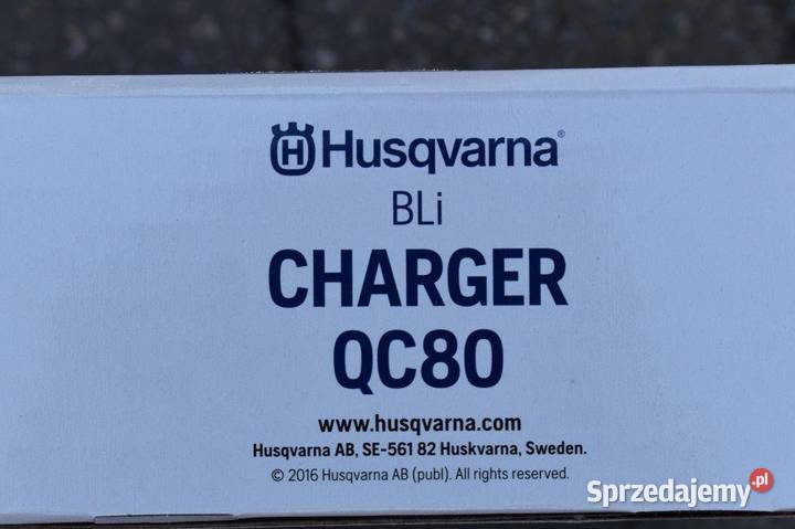 ŁADOWARKA Husqvarna BLi charger QC80 Rybnik