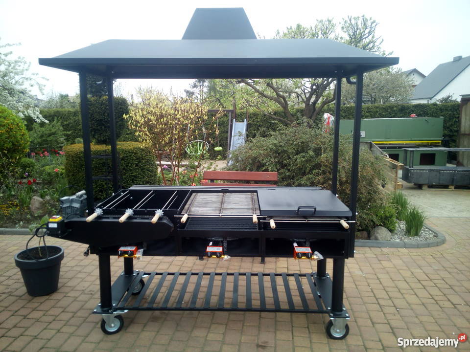Gastronomiczny grill cateringowy GAZOWY WĘGLOWY Damasławek sprzedam