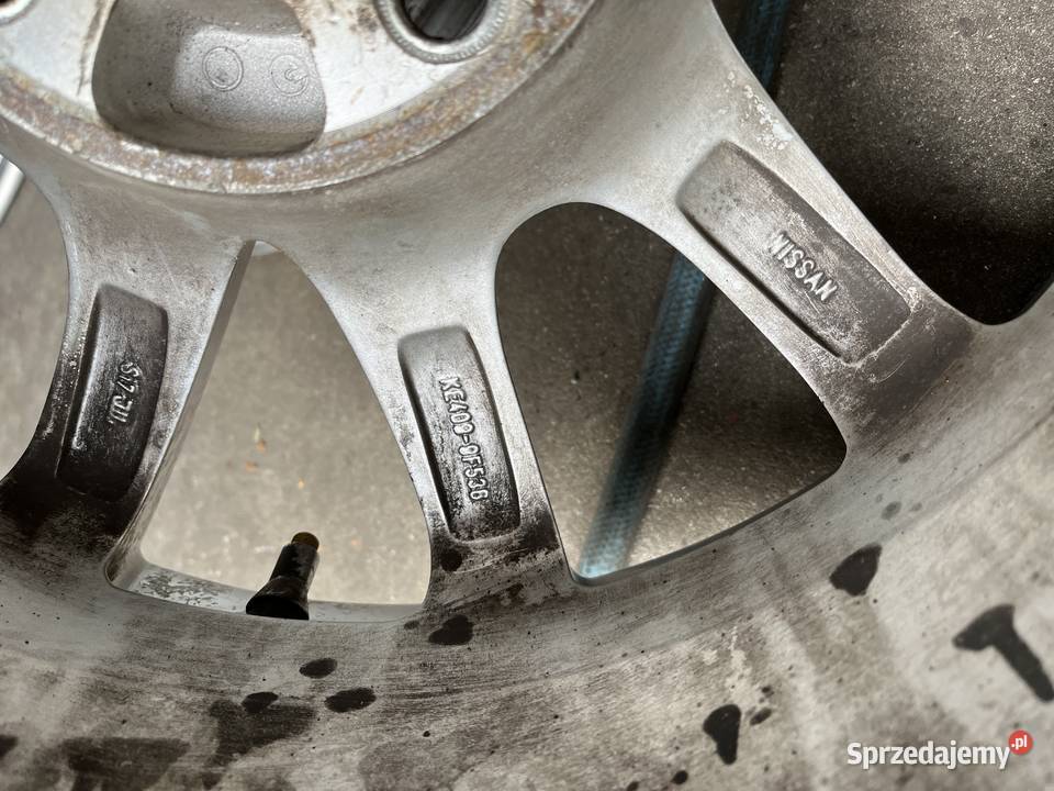 FELGI ALUMINIOWE 16 4x1143x66 Nissan OE RONAL Samochodowe Poznań