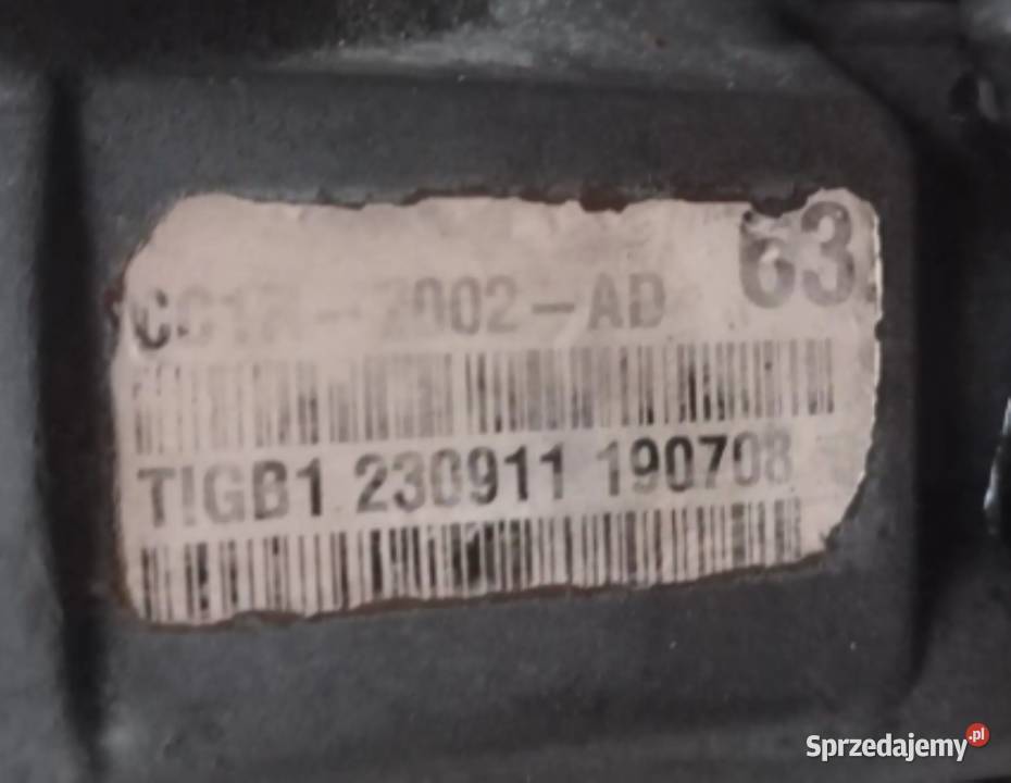 Skrzynia biegów Ford Transit 22 TDCI CC1R7002AD świętokrzyskie Suchedniów