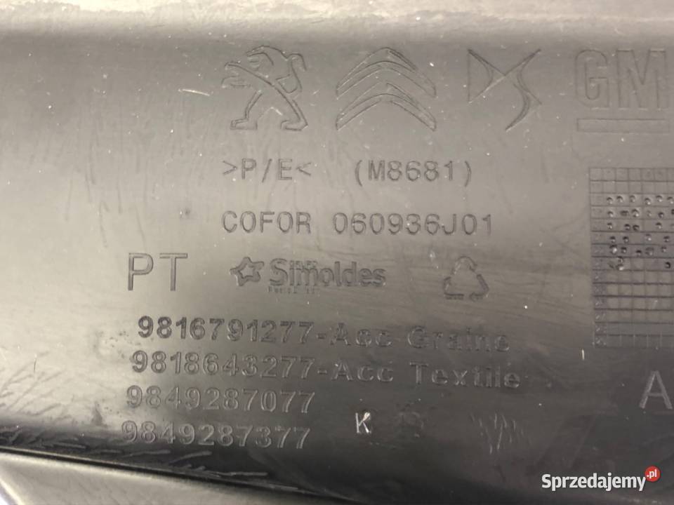 BOCZEK DRZWI LEWY PRZÓD TOYOTA PROACE Van