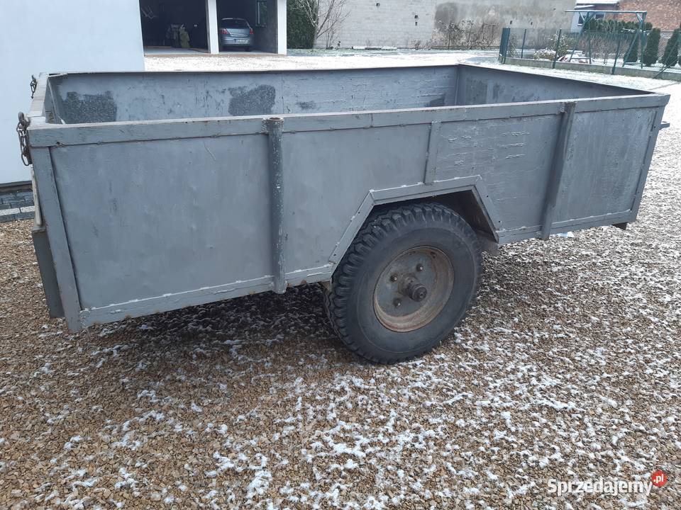 Przyczepa rolnicza jednoosiowa Przyczepy rolnicze
