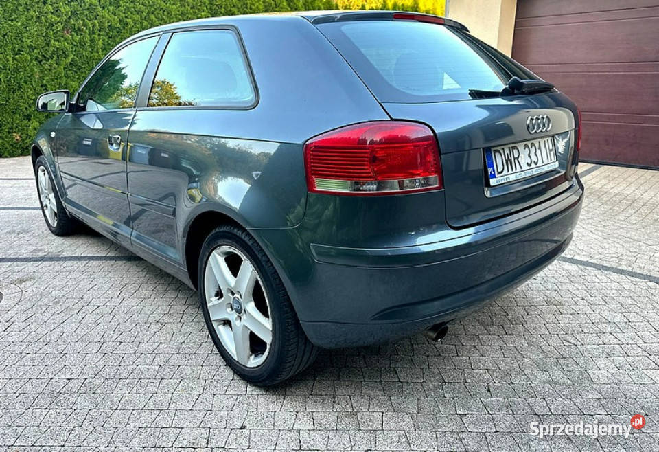 Audi A3 3drzwiowe Audi A3 8p 16MPI 101 Ładna lakier metallic Wrocław