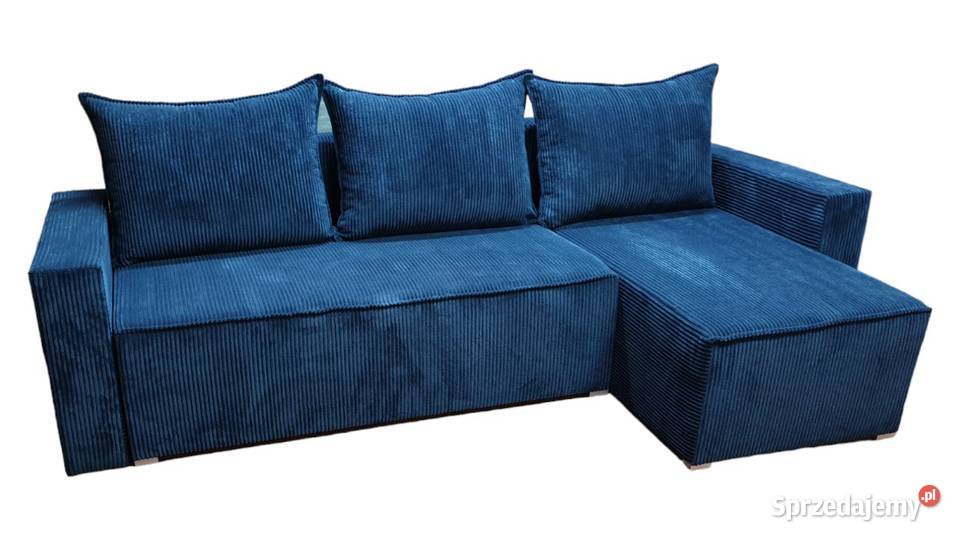 Nowoczesny narożnik Niko sztruks Szybka wysyłka Łódź sprzedam