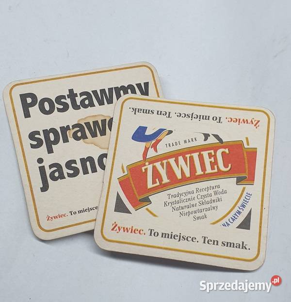 Podkładka kolekcjonerska pod piwo Reszel