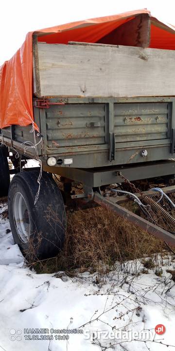 Przyczepa rolnicza D 50 Poniatowa