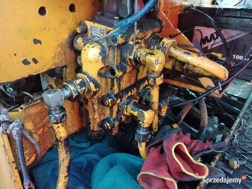 Wózek widłowy GPW C330 koła bliźniaki uszkodzony Złoczew sprzedam