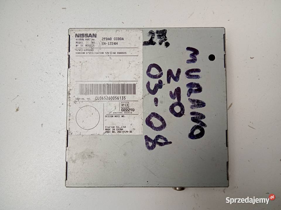 WZMACNIACZ ANTENOWY RADIA NISSAN MURANO Z50 sprzedam